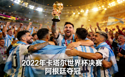 2022年卡塔尔世界杯决赛阿根廷夺冠庆祝瞬间